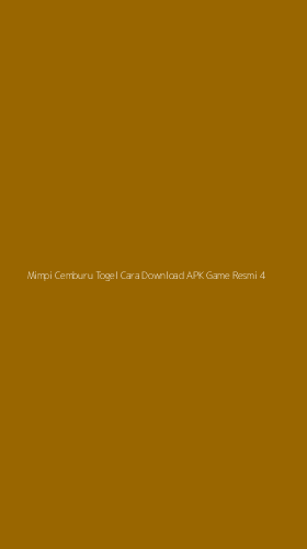 Tampilan Antarmuka Aplikasi Mimpi Cemburu Togel Cara Download Apk Game Resmi - 4