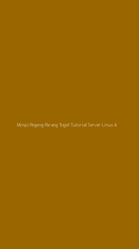 Tampilan Antarmuka Aplikasi Mimpi Pegang Parang Togel Tutorial Server Linux - 4