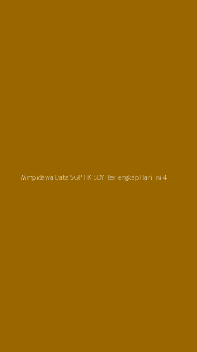 Tampilan Antarmuka Aplikasi Mimpidewa Data Sgp Hk Sdy Terlengkap Hari Ini - 4