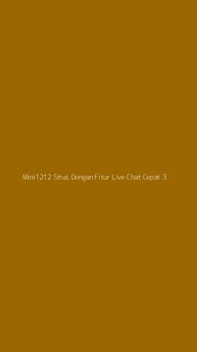 Tampilan Antarmuka Aplikasi Mini1212 Situs Dengan Fitur Live Chat Cepat - 3