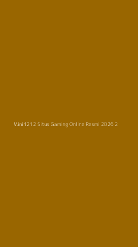 Tampilan Antarmuka Aplikasi Mini1212 Situs Gaming Online Resmi 2026 - 2