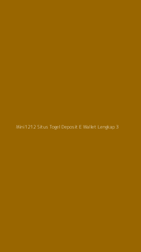 Tampilan Antarmuka Aplikasi Mini1212 Situs Togel Deposit E Wallet Lengkap - 3