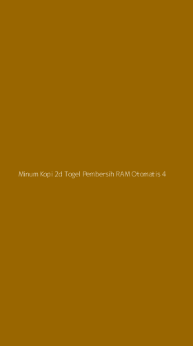 Tampilan Antarmuka Aplikasi Minum Kopi 2d Togel Pembersih Ram Otomatis - 4