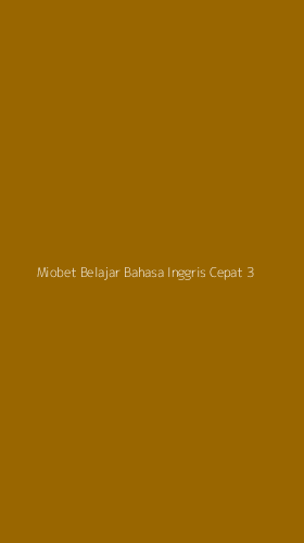 Tampilan Antarmuka Aplikasi Miobet Belajar Bahasa Inggris Cepat - 3