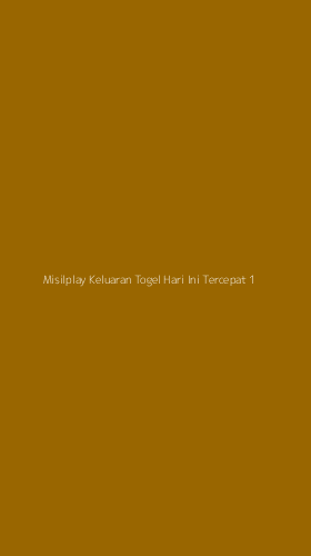 Tampilan Antarmuka Aplikasi Misilplay Keluaran Togel Hari Ini Tercepat - 1