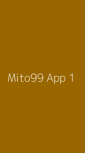 Tampilan Antarmuka Aplikasi Mito99 App - 1