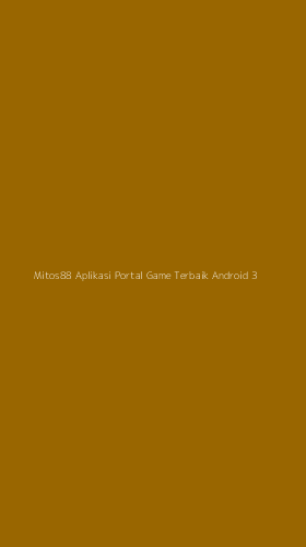 Tampilan Antarmuka Aplikasi Mitos88 Aplikasi Portal Game Terbaik Android - 3