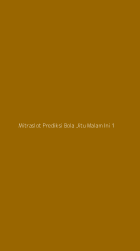Tampilan Antarmuka Aplikasi Mitraslot Prediksi Bola Jitu Malam Ini - 1