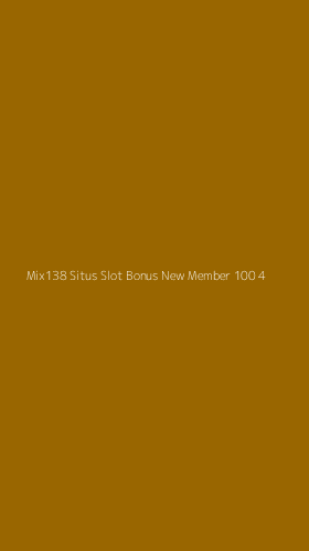 Tampilan Antarmuka Aplikasi Mix138 Situs Slot Bonus New Member 100 - 4