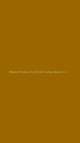 Tampilan Antarmuka Aplikasi Mlbb4d Prediksi Jitu Hk Sgp Sydney Malam Ini - 2