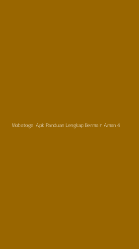 Tampilan Antarmuka Aplikasi Mobatogel Apk Panduan Lengkap Bermain Aman - 4