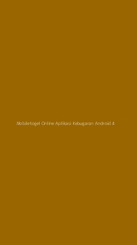 Tampilan Antarmuka Aplikasi Mobiletogel Online Aplikasi Kebugaran Android - 4