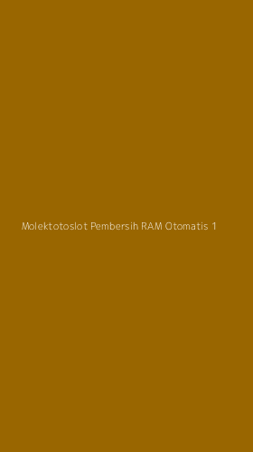 Tampilan Antarmuka Aplikasi Molektotoslot Pembersih Ram Otomatis - 1
