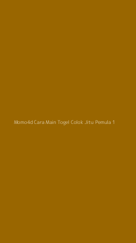 Tampilan Antarmuka Aplikasi Momo4d Cara Main Togel Colok Jitu Pemula - 1