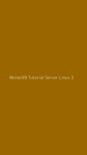 Tampilan Antarmuka Aplikasi Monas99 Tutorial Server Linux - 3