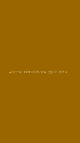 Tampilan Antarmuka Aplikasi Morocco 21 Belajar Bahasa Inggris Cepat - 4