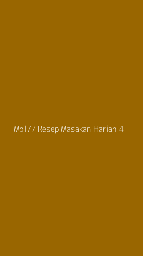 Tampilan Antarmuka Aplikasi Mpl77 Resep Masakan Harian - 4