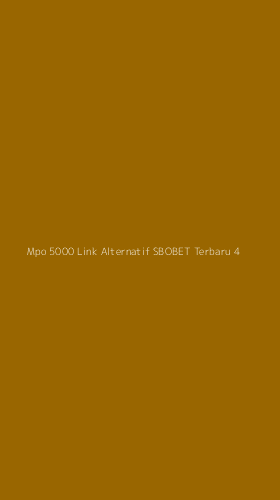 Tampilan Antarmuka Aplikasi Mpo 5000 Link Alternatif Sbobet Terbaru - 4