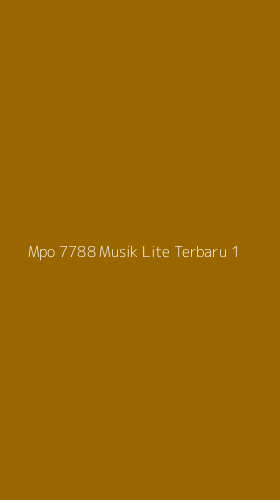Tampilan Antarmuka Aplikasi Mpo 7788 Musik Lite Terbaru - 1
