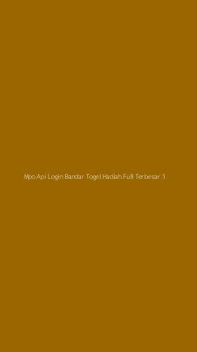 Tampilan Antarmuka Aplikasi Mpo Api Login Bandar Togel Hadiah Full Terbesar - 1