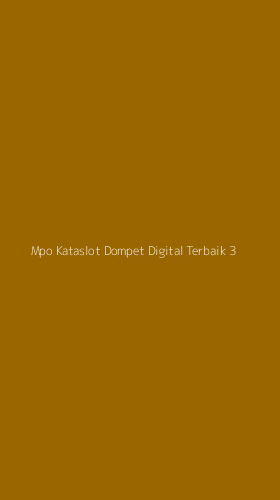 Tampilan Antarmuka Aplikasi Mpo Kataslot Dompet Digital Terbaik - 3