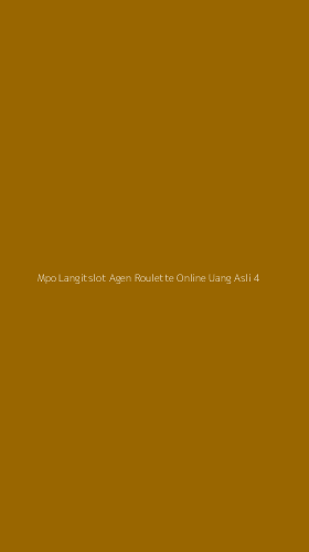 Tampilan Antarmuka Aplikasi Mpo Langitslot Agen Roulette Online Uang Asli - 4