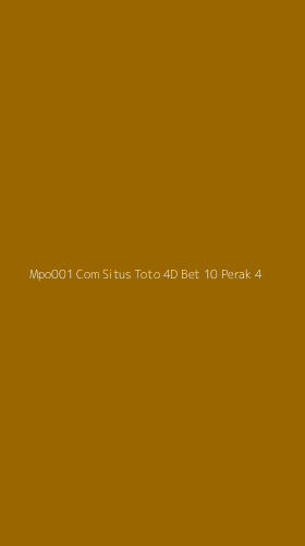 Tampilan Antarmuka Aplikasi Mpo001 Com Situs Toto 4d Bet 10 Perak - 4