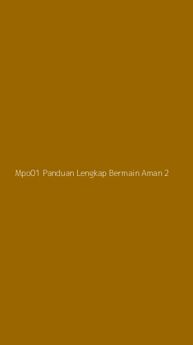 Tampilan Antarmuka Aplikasi Mpo01 Panduan Lengkap Bermain Aman - 2