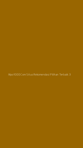 Tampilan Antarmuka Aplikasi Mpo1000 Com Situs Rekomendasi Pilihan Terbaik - 3