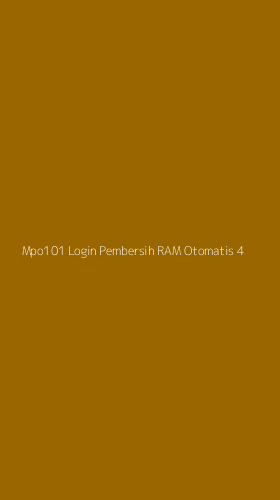 Tampilan Antarmuka Aplikasi Mpo101 Login Pembersih Ram Otomatis - 4