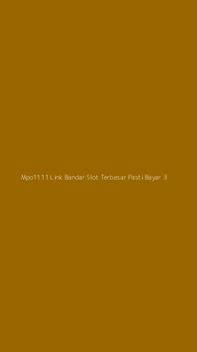 Tampilan Antarmuka Aplikasi Mpo1111 Link Bandar Slot Terbesar Pasti Bayar - 3