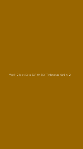 Tampilan Antarmuka Aplikasi Mpo1121slot Data Sgp Hk Sdy Terlengkap Hari Ini - 2