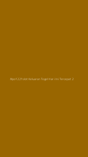 Tampilan Antarmuka Aplikasi Mpo1221slot Keluaran Togel Hari Ini Tercepat - 2