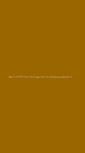Tampilan Antarmuka Aplikasi Mpo123 Rtp Slot Tertinggi Hari Ini Gampang Maxwin - 4