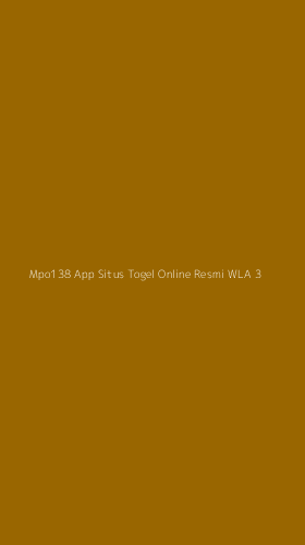 Tampilan Antarmuka Aplikasi Mpo138 App Situs Togel Online Resmi Wla - 3