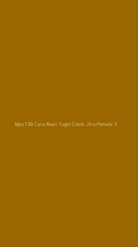 Tampilan Antarmuka Aplikasi Mpo138 Cara Main Togel Colok Jitu Pemula - 3