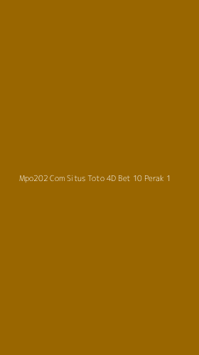 Tampilan Antarmuka Aplikasi Mpo202 Com Situs Toto 4d Bet 10 Perak - 1