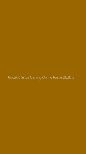 Tampilan Antarmuka Aplikasi Mpo268 Situs Gaming Online Resmi 2026 - 3