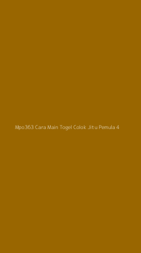 Tampilan Antarmuka Aplikasi Mpo363 Cara Main Togel Colok Jitu Pemula - 4