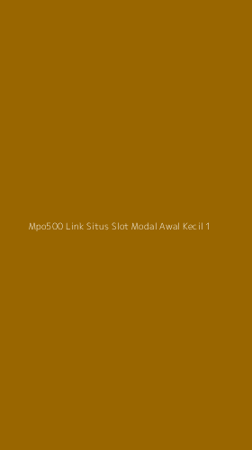 Tampilan Antarmuka Aplikasi Mpo500 Link Situs Slot Modal Awal Kecil - 1
