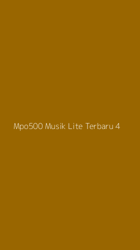Tampilan Antarmuka Aplikasi Mpo500 Musik Lite Terbaru - 4