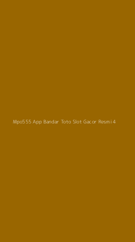 Tampilan Antarmuka Aplikasi Mpo555 App Bandar Toto Slot Gacor Resmi - 4