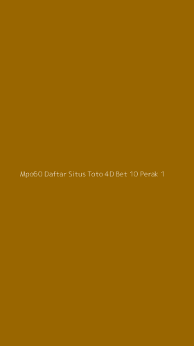 Tampilan Antarmuka Aplikasi Mpo60 Daftar Situs Toto 4d Bet 10 Perak - 1