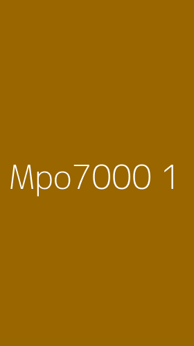 Tampilan Antarmuka Aplikasi Mpo7000 - 1