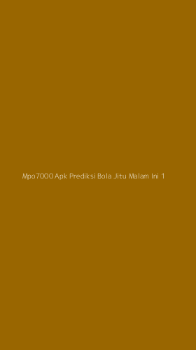 Tampilan Antarmuka Aplikasi Mpo7000 Apk Prediksi Bola Jitu Malam Ini - 1