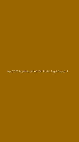 Tampilan Antarmuka Aplikasi Mpo7000 Rtp Buku Mimpi 2d 3d 4d Togel Akurat - 4