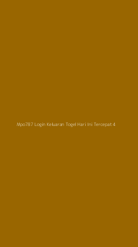 Tampilan Antarmuka Aplikasi Mpo787 Login Keluaran Togel Hari Ini Tercepat - 4