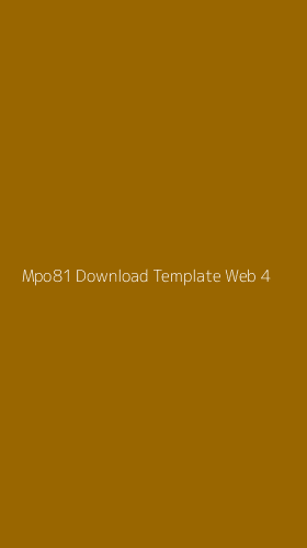 Tampilan Antarmuka Aplikasi Mpo81 Download Template Web - 4