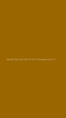 Tampilan Antarmuka Aplikasi Mpo90 Wap Data Sgp Hk Sdy Terlengkap Hari Ini - 1