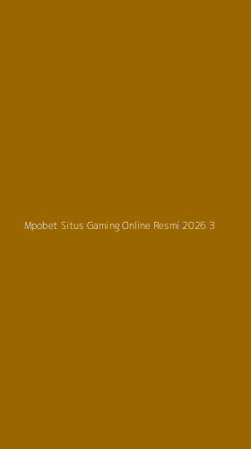 Tampilan Antarmuka Aplikasi Mpobet Situs Gaming Online Resmi 2026 - 3